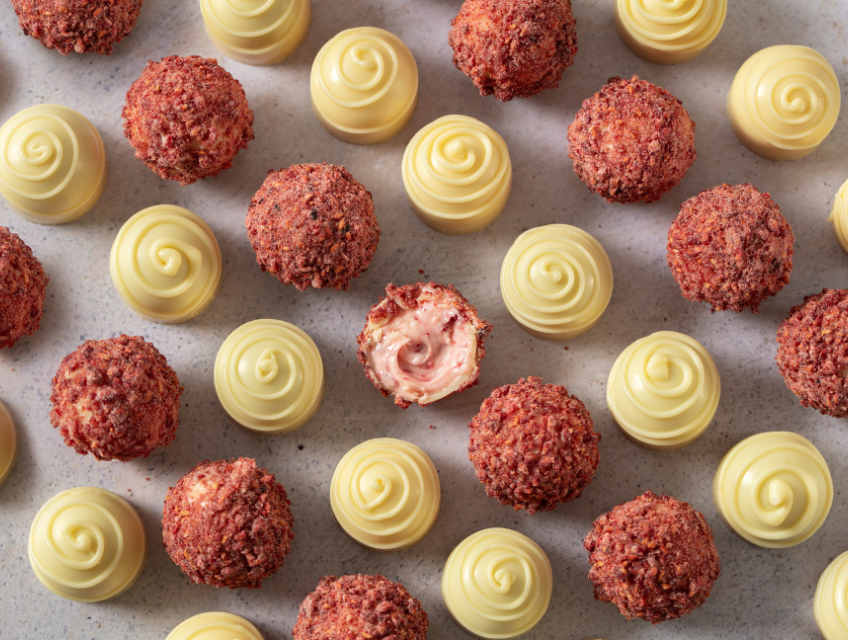 IRCA Since - pralines fruit and chocolate